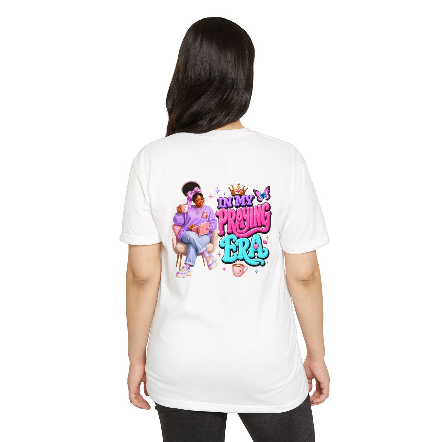 T-Shirt — "In My Praying Era" Feminine Faith Graphic Tee