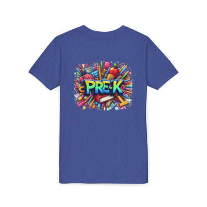 PRE-K Kids Tee — Colorful Back-to-School Pre-K Shirt for Preschoolers
