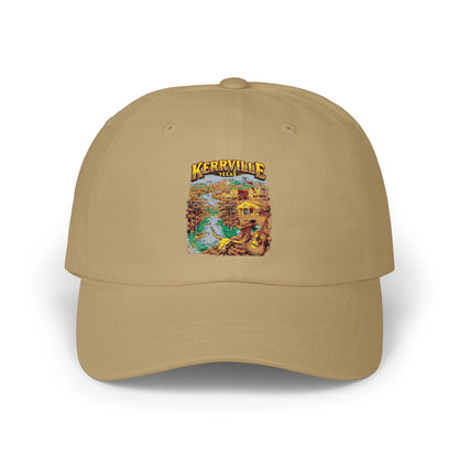 Dad Cap — Vintage Golden Lion Patch Graphic