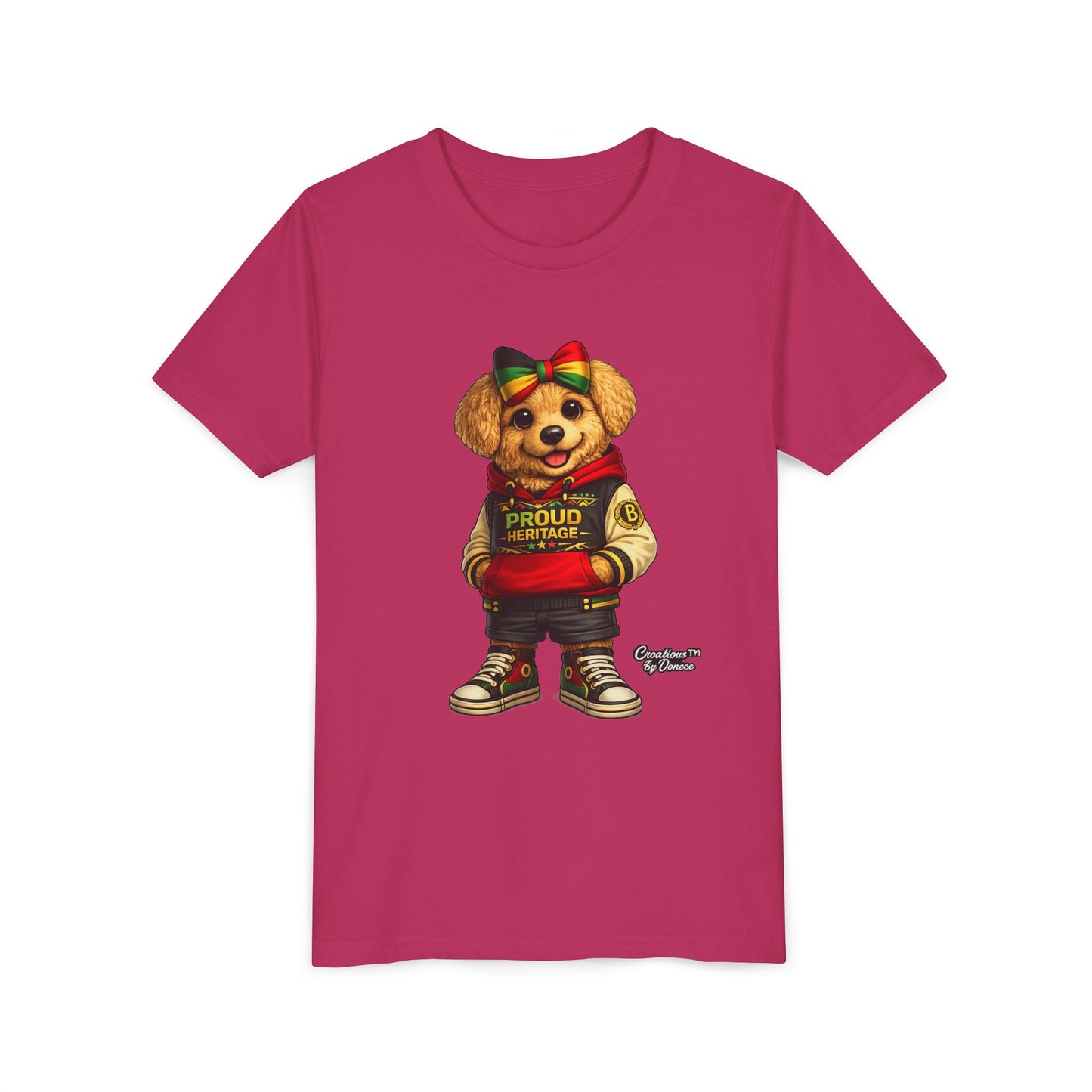 Kids Rasta Bear 'Proud Heritage' Tee