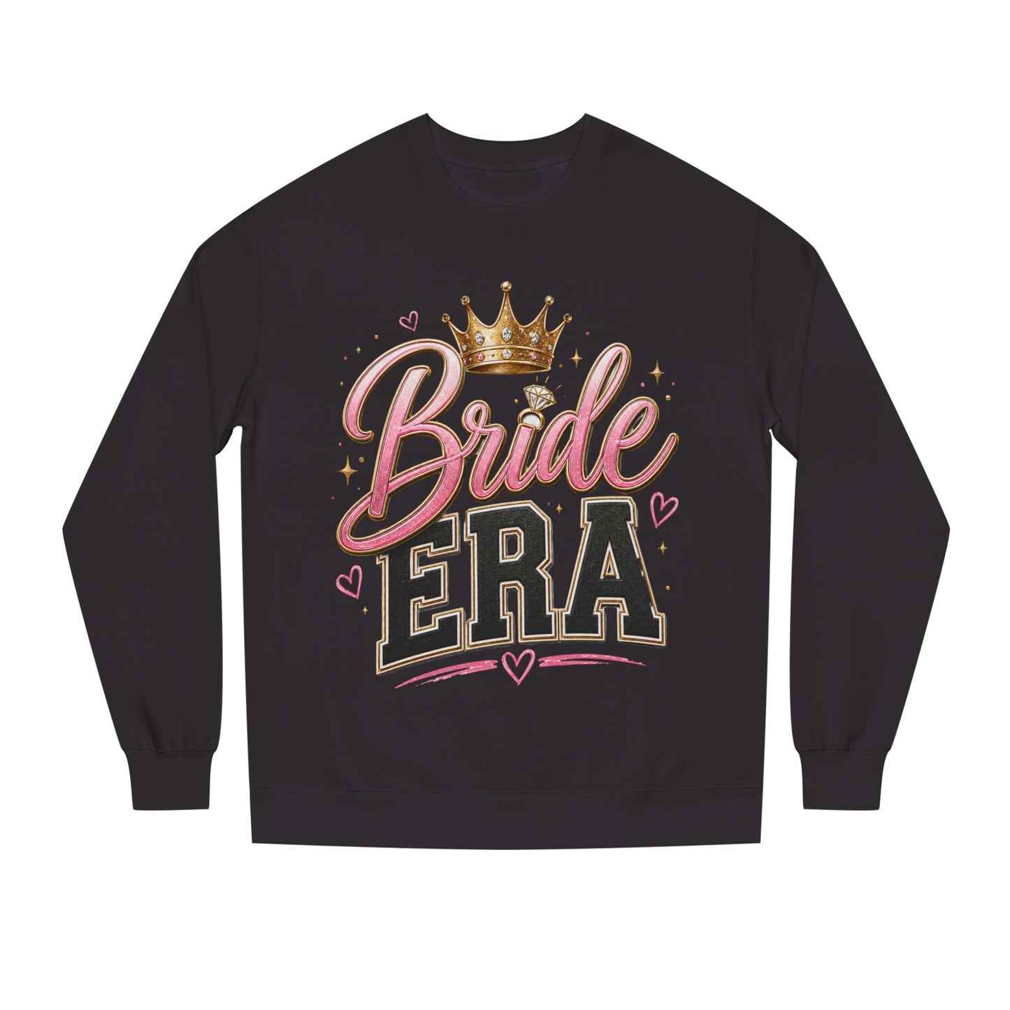 Bride Era Sweatshirt — Bachelorette Crewneck with Crown Graphic