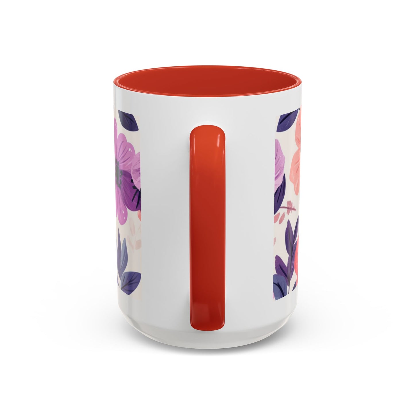 Mother Peace Floral Coffee Mug — "A quiet light, a guiding hand..." Memorial Tribute Mug