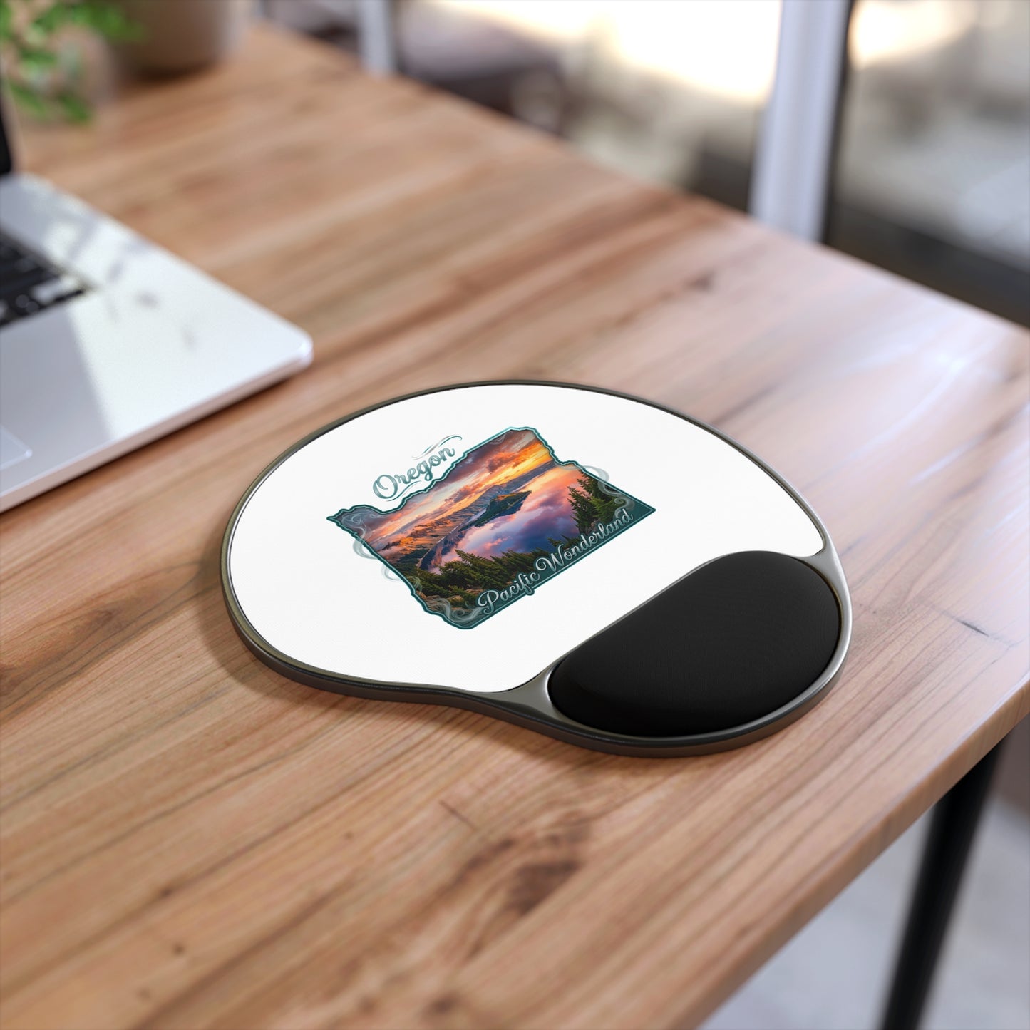 Mouse Pad With Wrist Rest