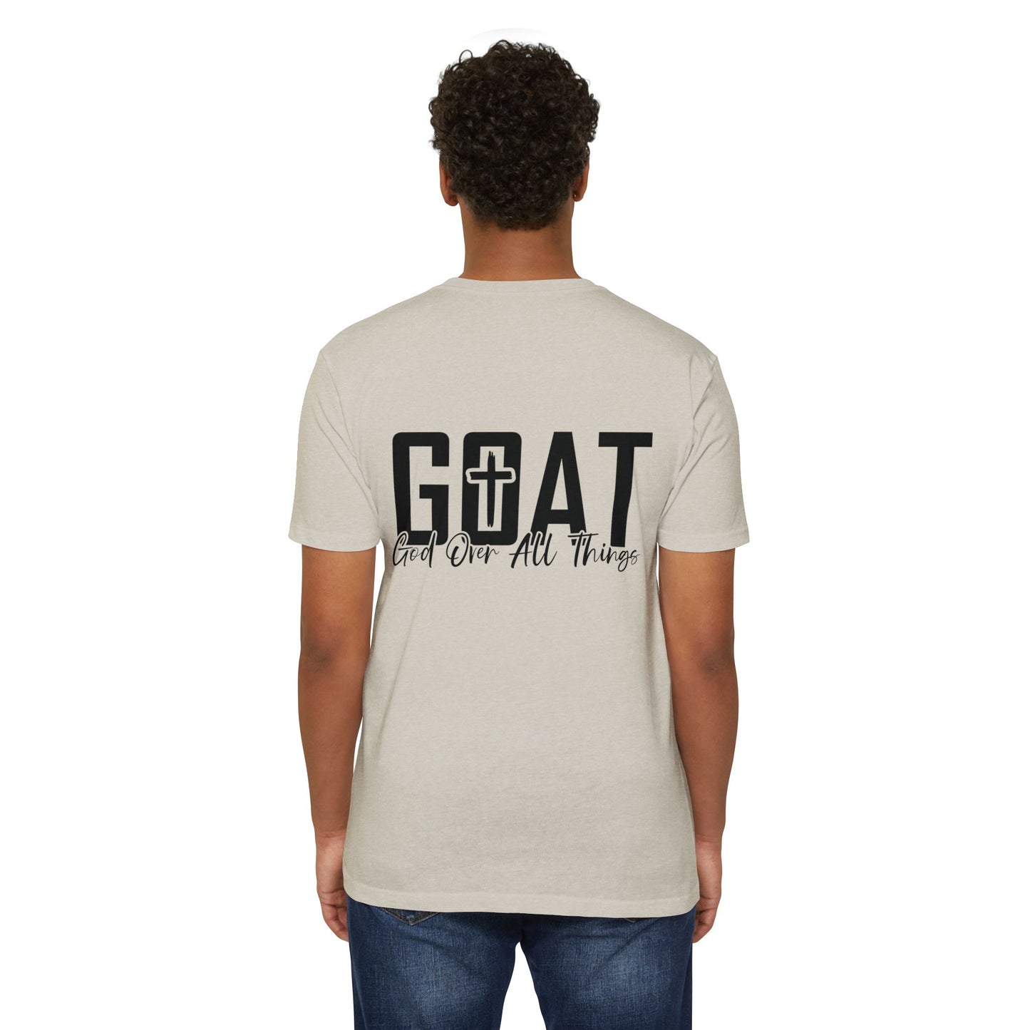 GOAT "God Over All Things" T-Shirt - Christian Faith Tee