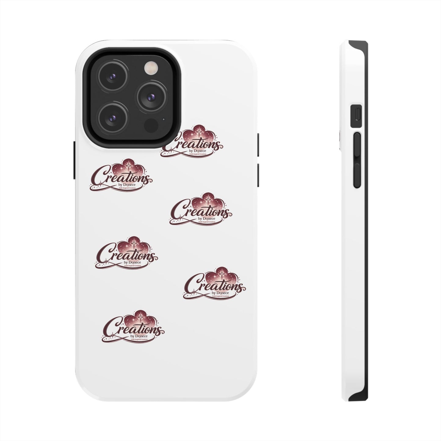 Logo Pattern Tough Phone Case — Creations Repeat Design