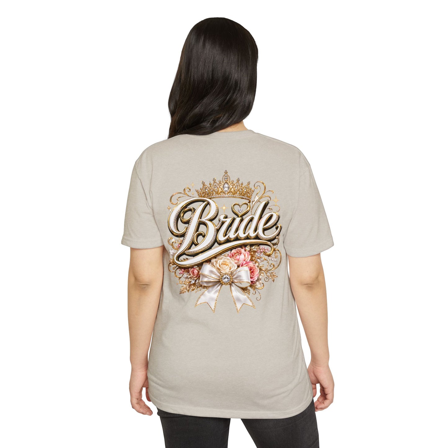 Bride Floral Crown T-Shirt