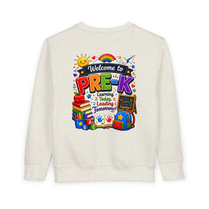 Welcome to Pre-K Toddler Sweatshirt — Colorful Preschool Back to School Top