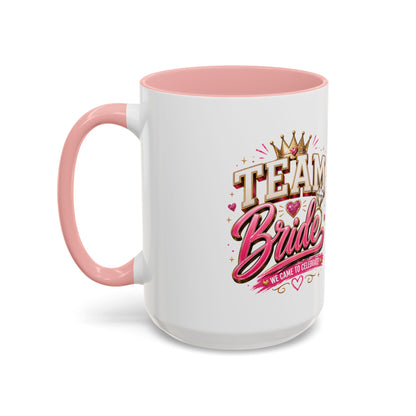 Team Bride Coffee Mug — 'Team Bride' Bachelorette Accent Mug (11/15oz)