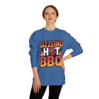 Sizzling Hot BBQ Sweatshirt — Grilling Graphic Crewneck