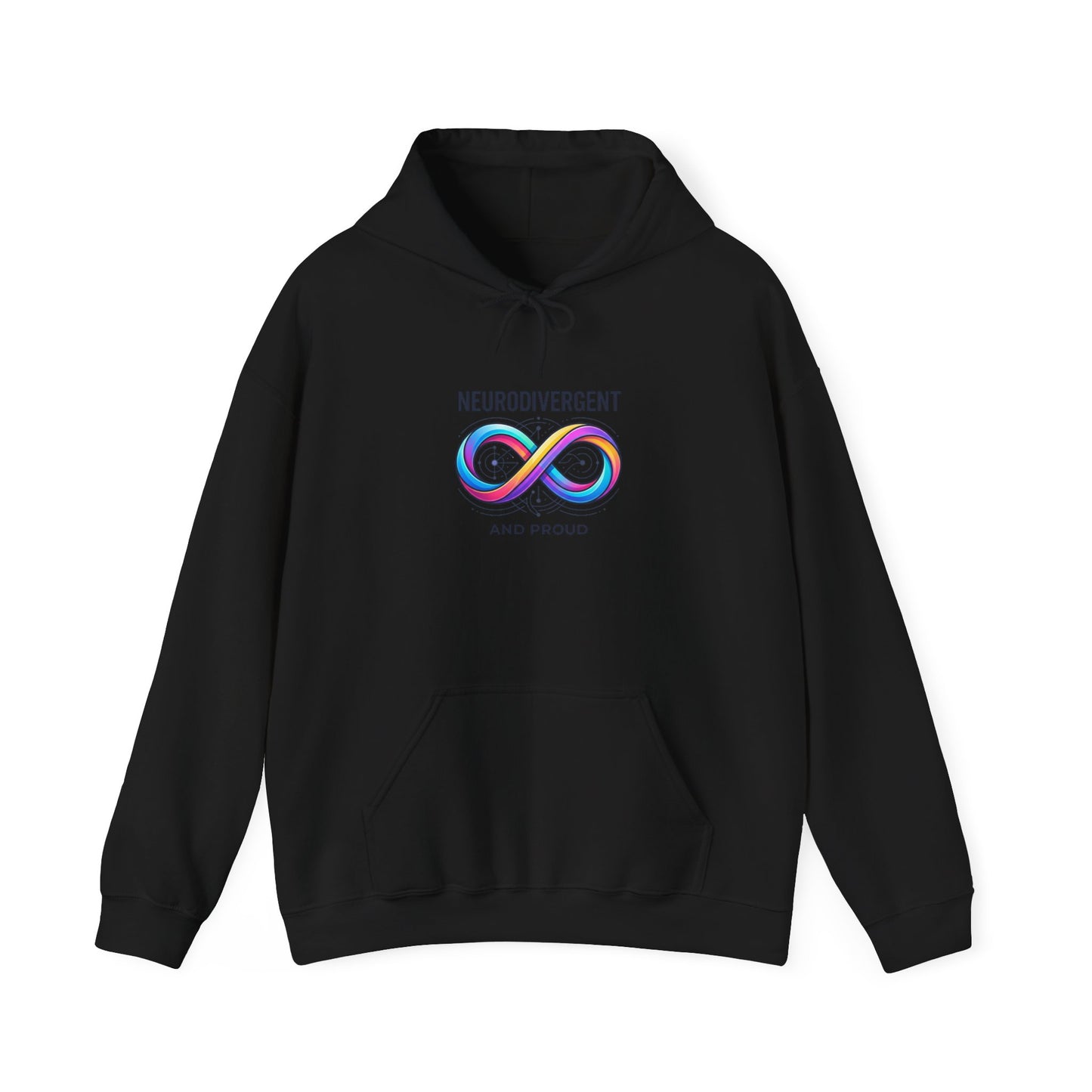 Neurodivergent Infinity Logo Hoodie | autistic pride, affirming
