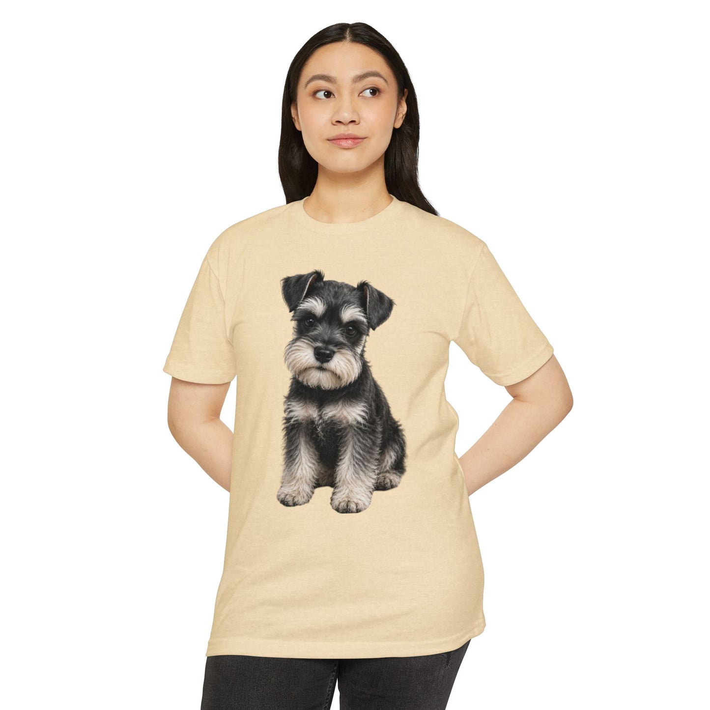 Schnauzer Puppy T-Shirt — Cute Dog Graphic Tee