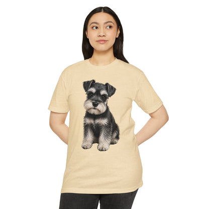Schnauzer Puppy T-Shirt — Cute Dog Graphic Tee