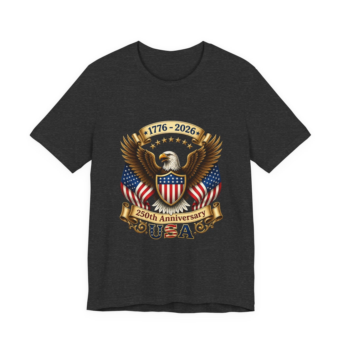 250th Anniversary USA Eagle T-Shirt — 1776–2026 Patriotic Tee
