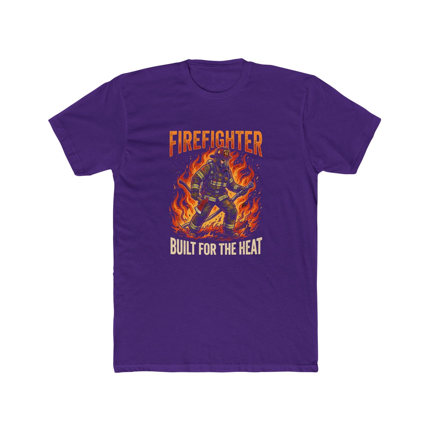 Firefighter T-Shirt – Built for the Heat Graphic Tee