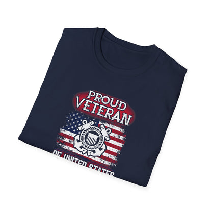 Proud Veteran of United States Coast Guard T-Shirt