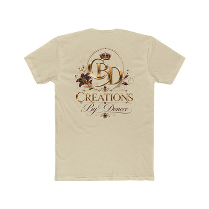 Creations By Donece Logo Tee - Luxury Monogram Graphic T-Shirt