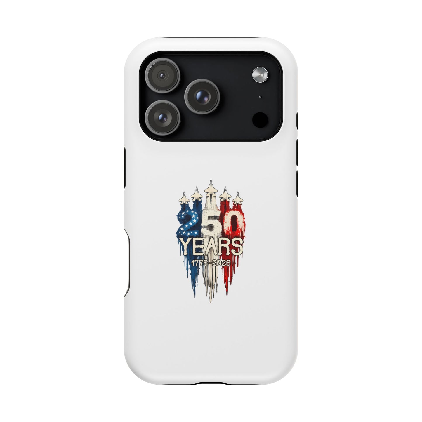 50 Years Patriotic iPhone Case — American Flag Anniversary Magnetic Impact-Resistant Case