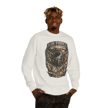 Air Force 'No Man Left Behind' Crewneck Sweatshirt