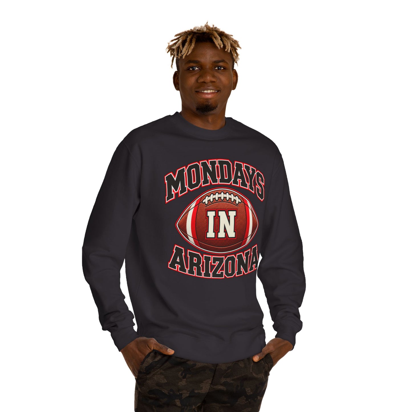 Mondays In Arizona Football Sweatshirt