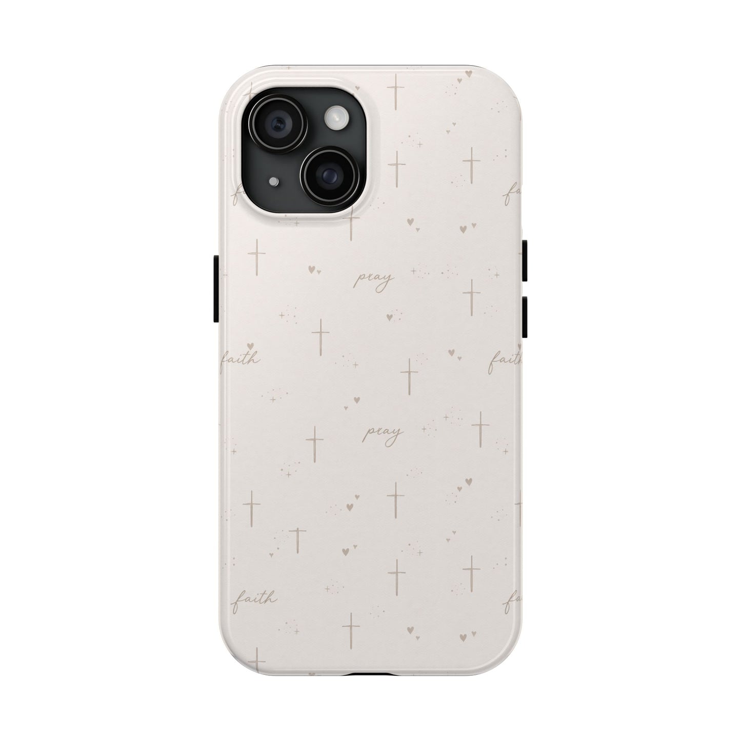 Pray with Faith Phone Case | Christian floral iPhone Case