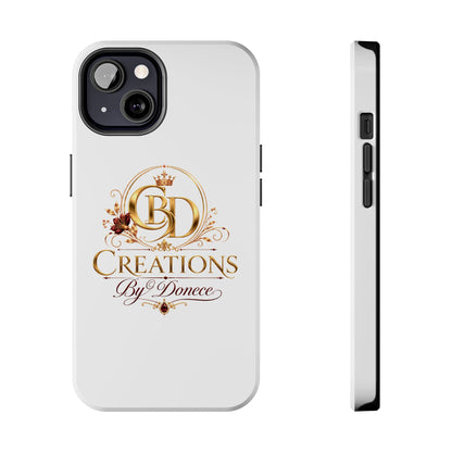 BD Creations By Donece Elegant Logo Tough Phone Case — Protective iPhone Cover