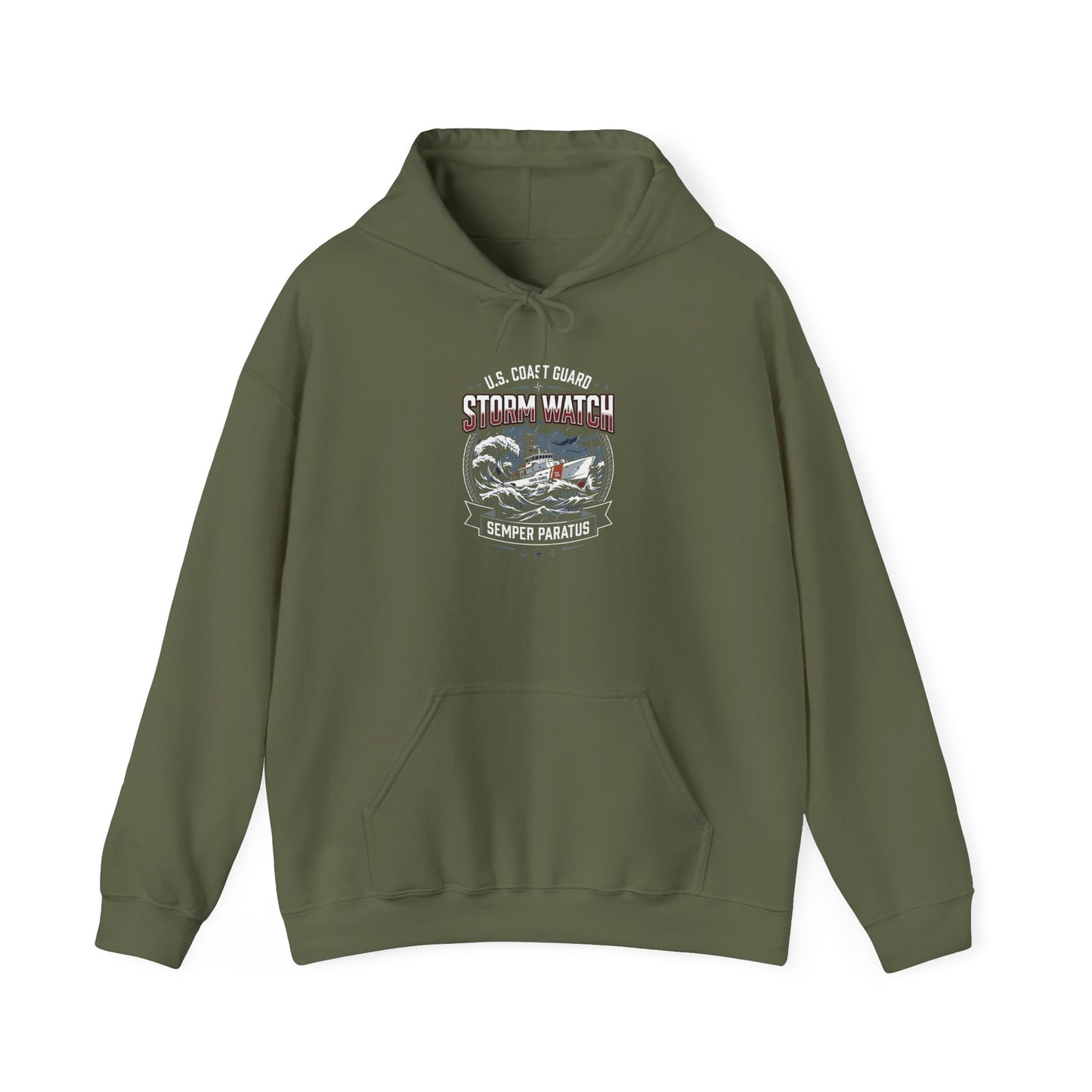 U.S Coast Guard Storm Watch Semper Paratus Hoodie