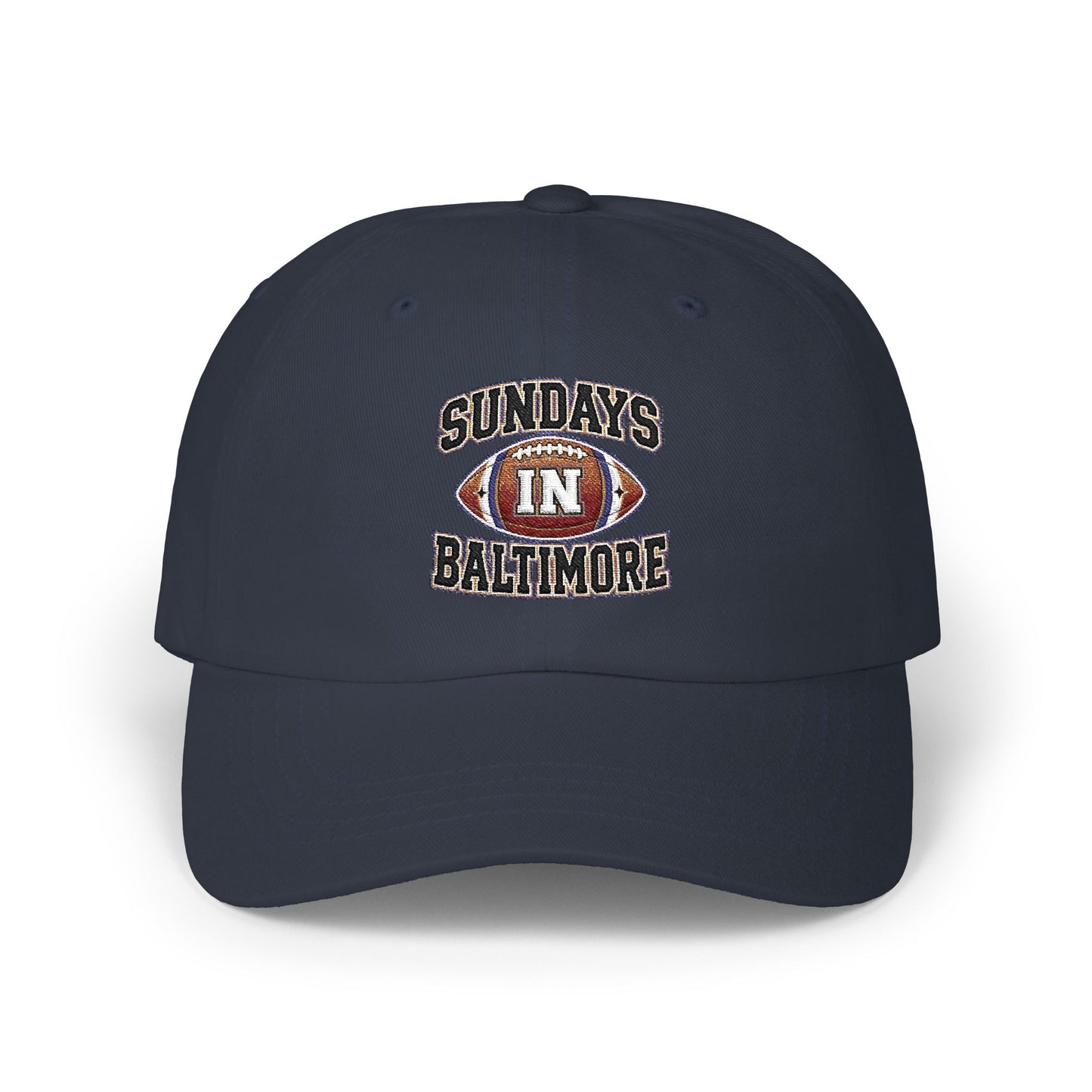 Sundays in Baltimore Dad Cap – Casual Football Baseball Hat