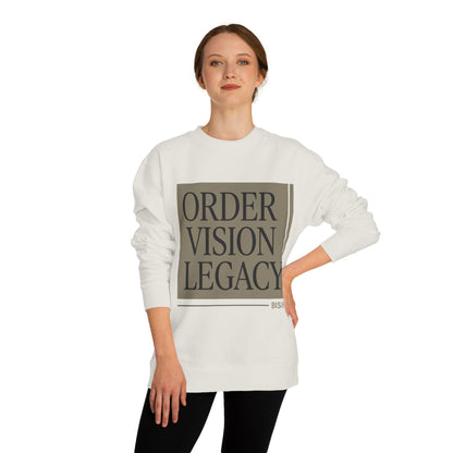 Order • Vision • Legacy Sweatshirt — Minimalist Motivational Crewneck