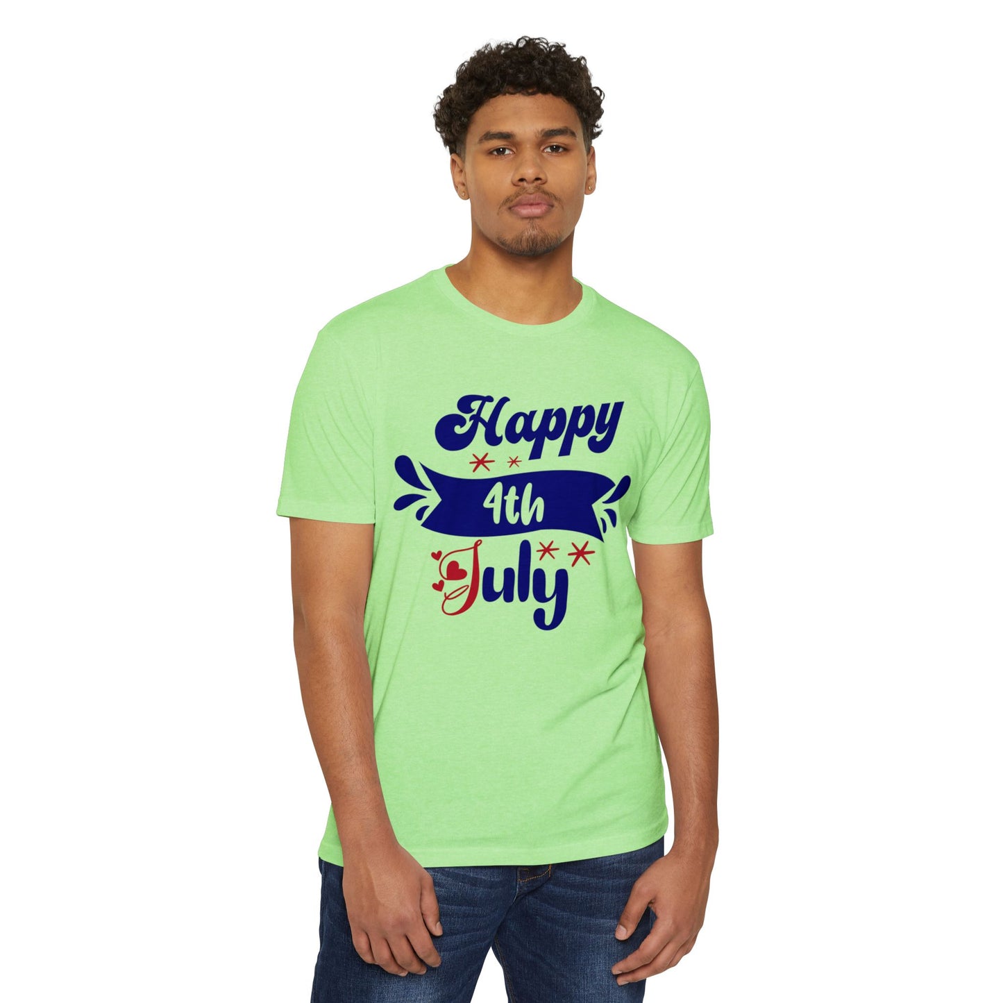 Happy 4th of July T-Shirt — Patriotic Independence Day Tee