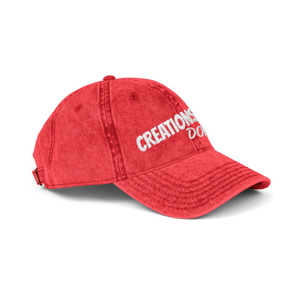 Vintage Cap (Embroidery)