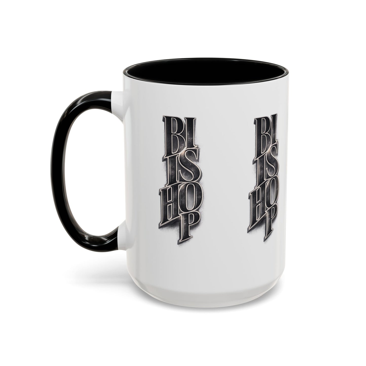 Bishop Vertical Logo Accent Coffee Mug — 11/15oz