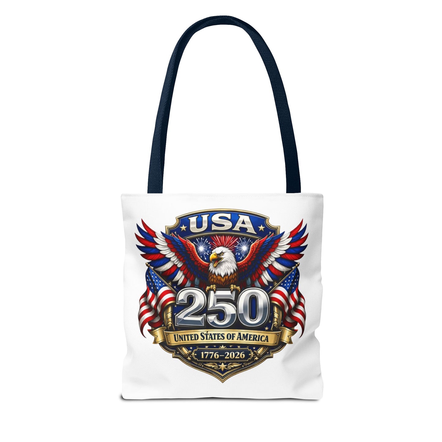 USA 250th Anniversary Eagle Tote Bag — Patriotic 1776–2026 Celebration Tote