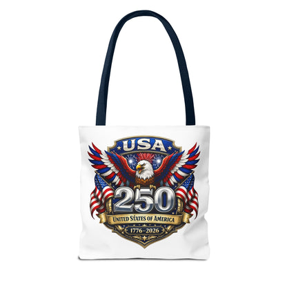 USA 250th Anniversary Eagle Tote Bag — Patriotic 1776–2026 Celebration Tote