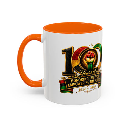 100 Years Commemorative Coffee Mug — "Honoring the Past, Empowering the Future"