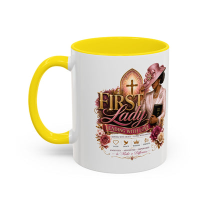 First Lady Church Coffee Mug — Inspirational Faith & Sunday Best Design