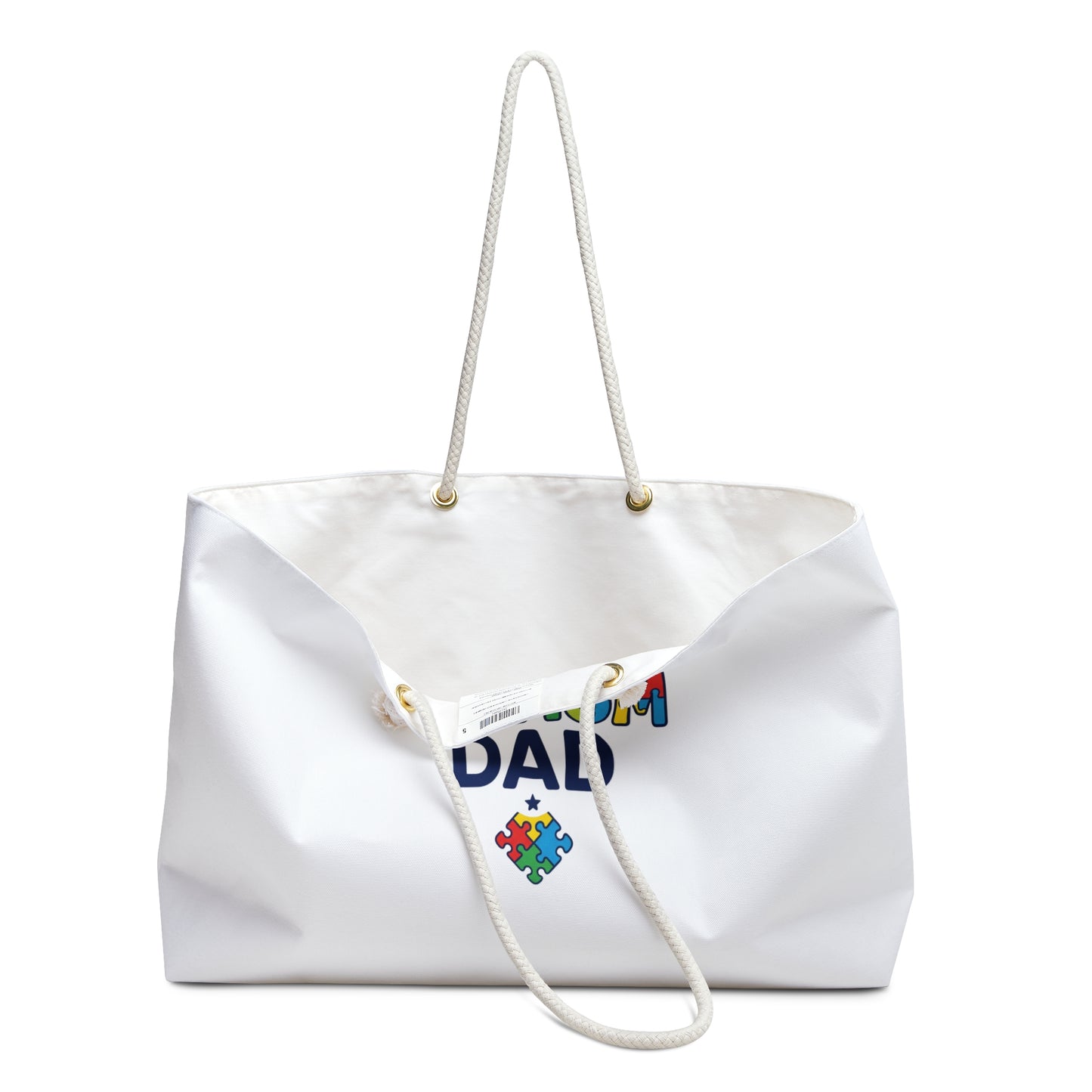 Proud Autism Dad Weekender Bag