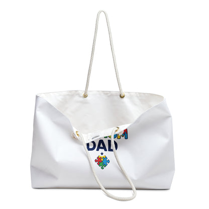 Proud Autism Dad Weekender Bag