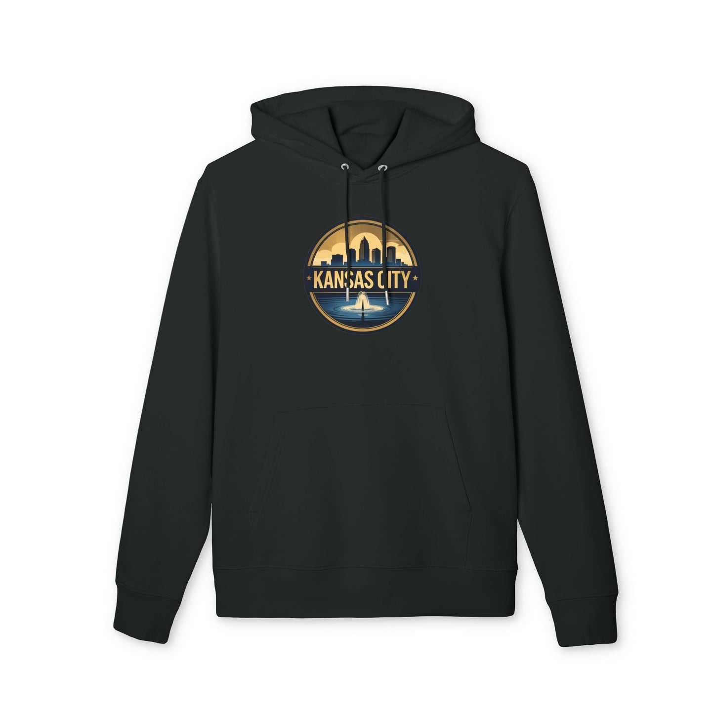 Kansas City Skyline Hoodie — Retro Cityscape Pullover