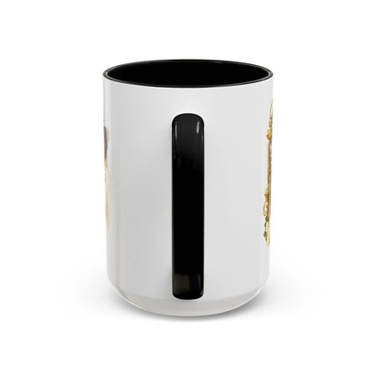 First Lady Inspirational Coffee Mug — "Blessed & Highly Favored" Accent Ceramic Mug