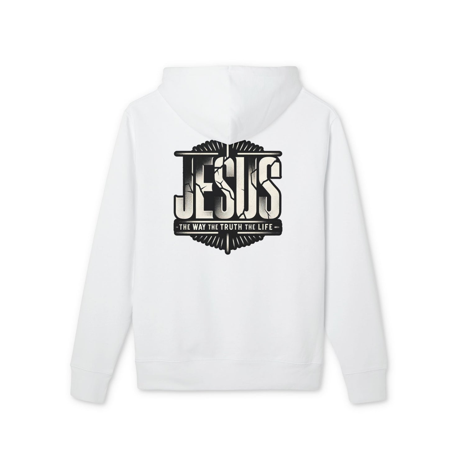 Christian Jesus Hoodie — "Jesus: The Way, The Truth, The Life" Pullover