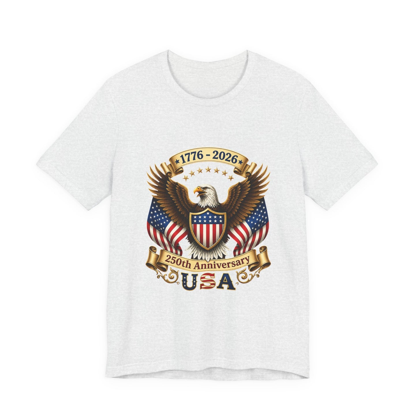 250th Anniversary USA Eagle T-Shirt — 1776–2026 Patriotic Tee