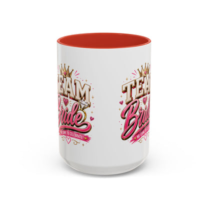 Team Bride Coffee Mug — 'Team Bride' Bachelorette Accent Mug (11/15oz)