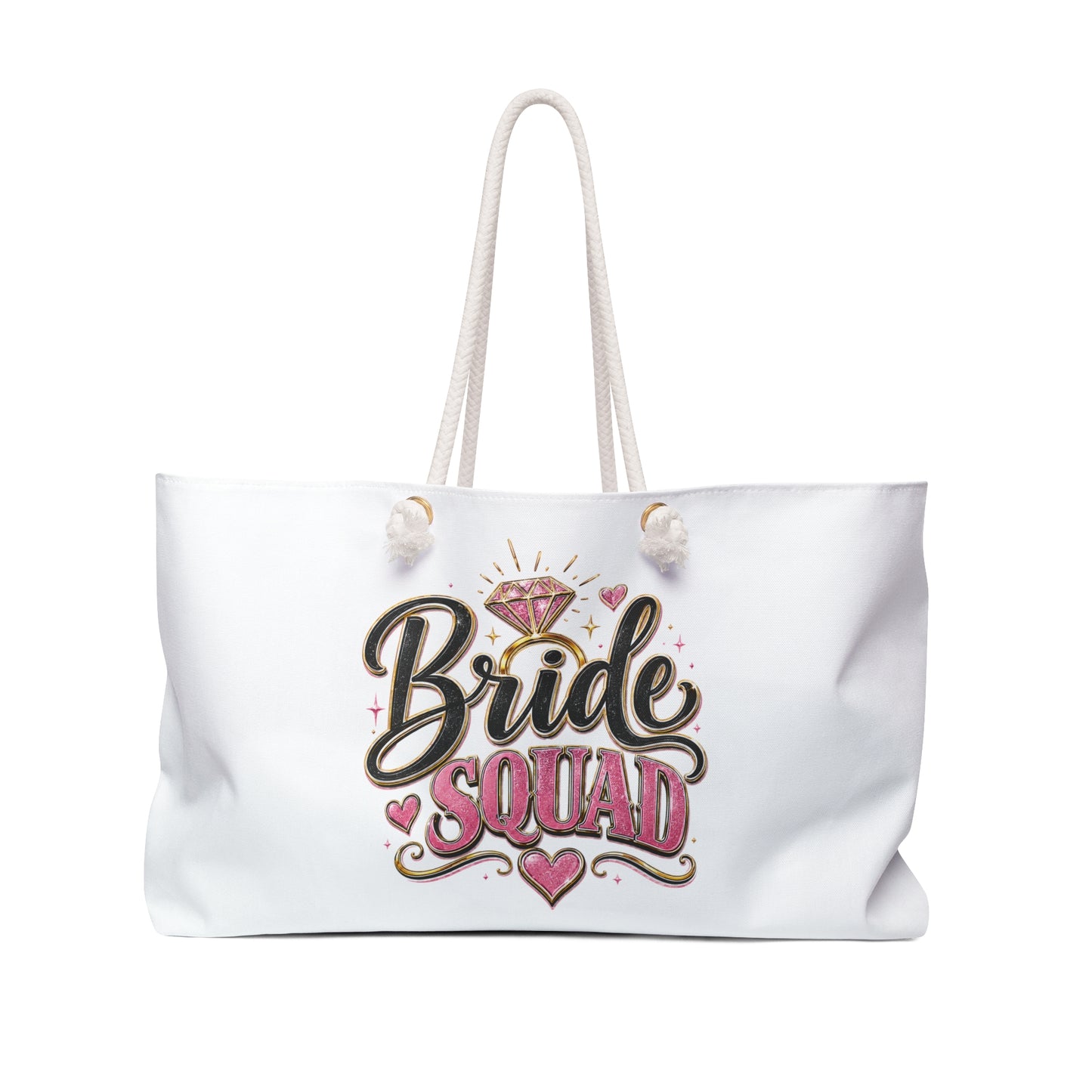 Bride Squad Weekender Bag – Bachelorette Party Travel Tote