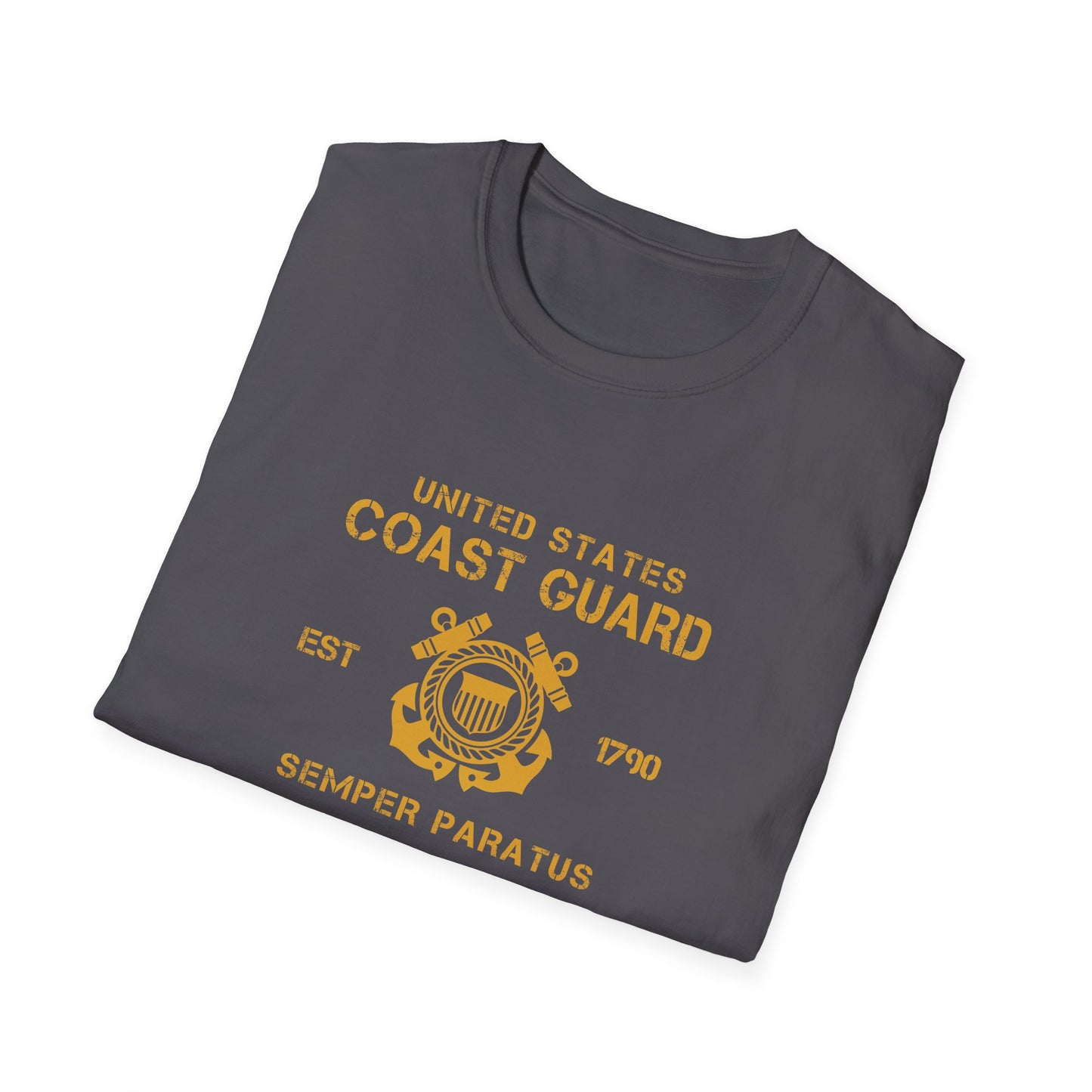 United States Coast Guard EST 1790 Semper Paratus T-Shirt