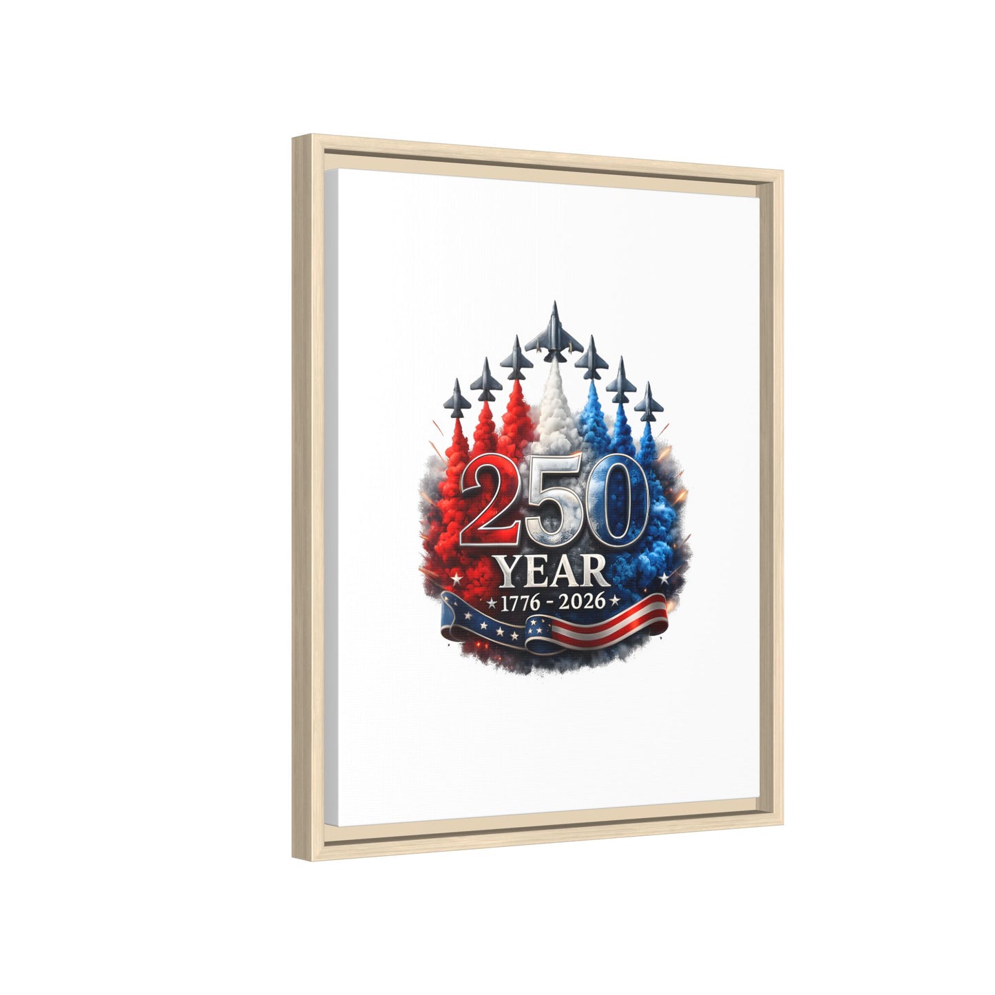 Matte Canvas, Framed (Multi-color)