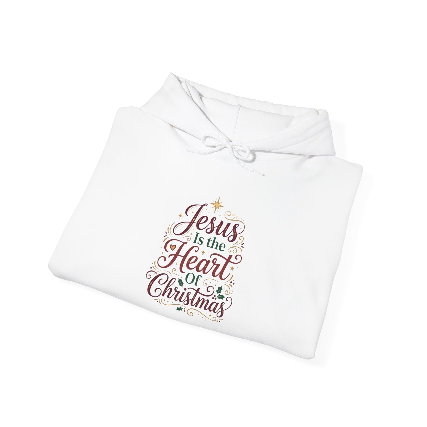 Jesus Is the Heart of Christmas Hoodie