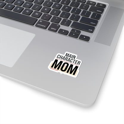 Main Character MOM Sticker | mom life, minimalist mom streetwear