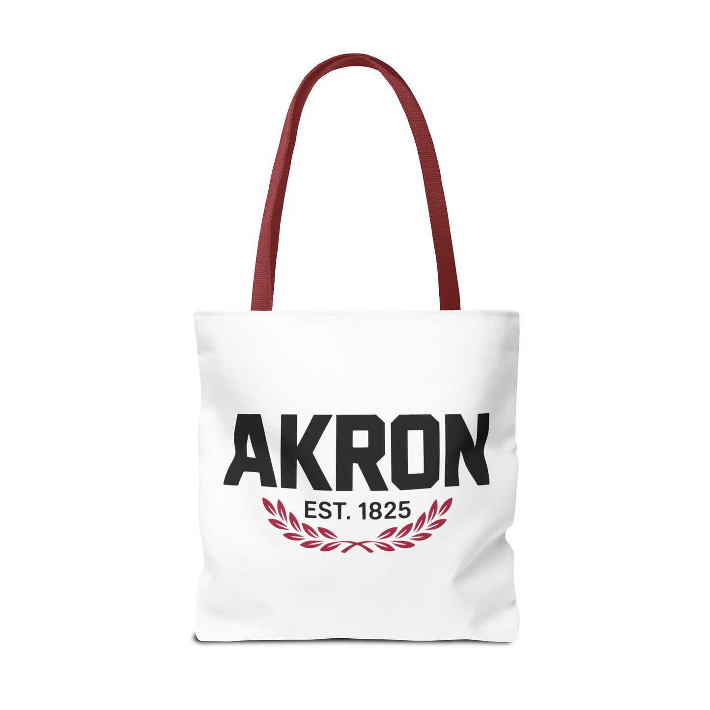 Akron Est. 1825 Tote Bag — City Pride Canvas Tote
