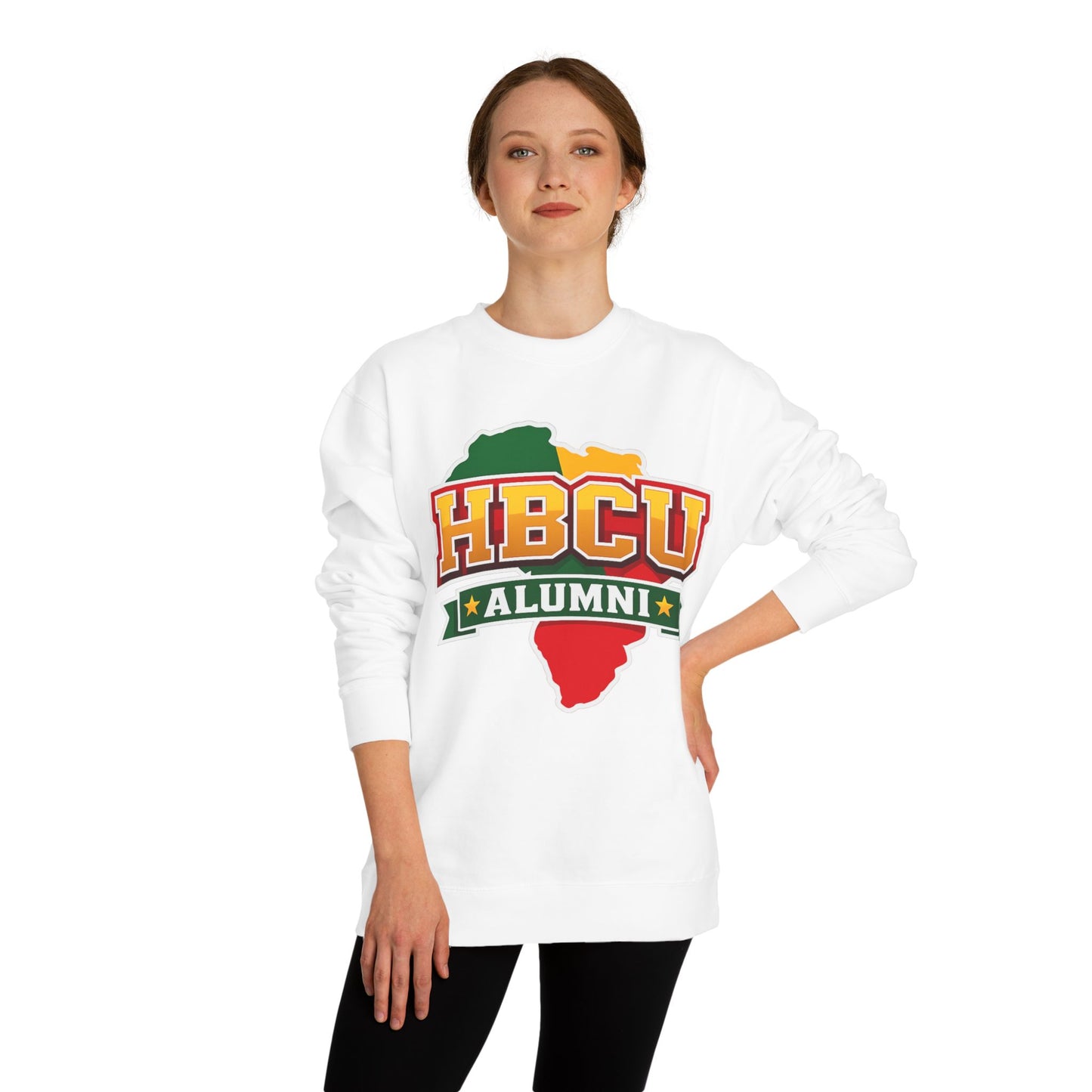 HBCU Alumni Sweatshirt — African Map Pride Crewneck