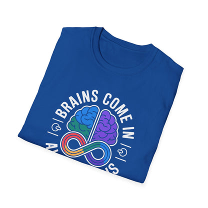 Brains Come in All Patterns T-Shirt